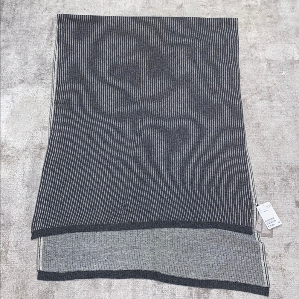 H&M wool striped scarf